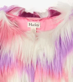 Outlet Hatley Girls Groovy Faux Fur Vest
