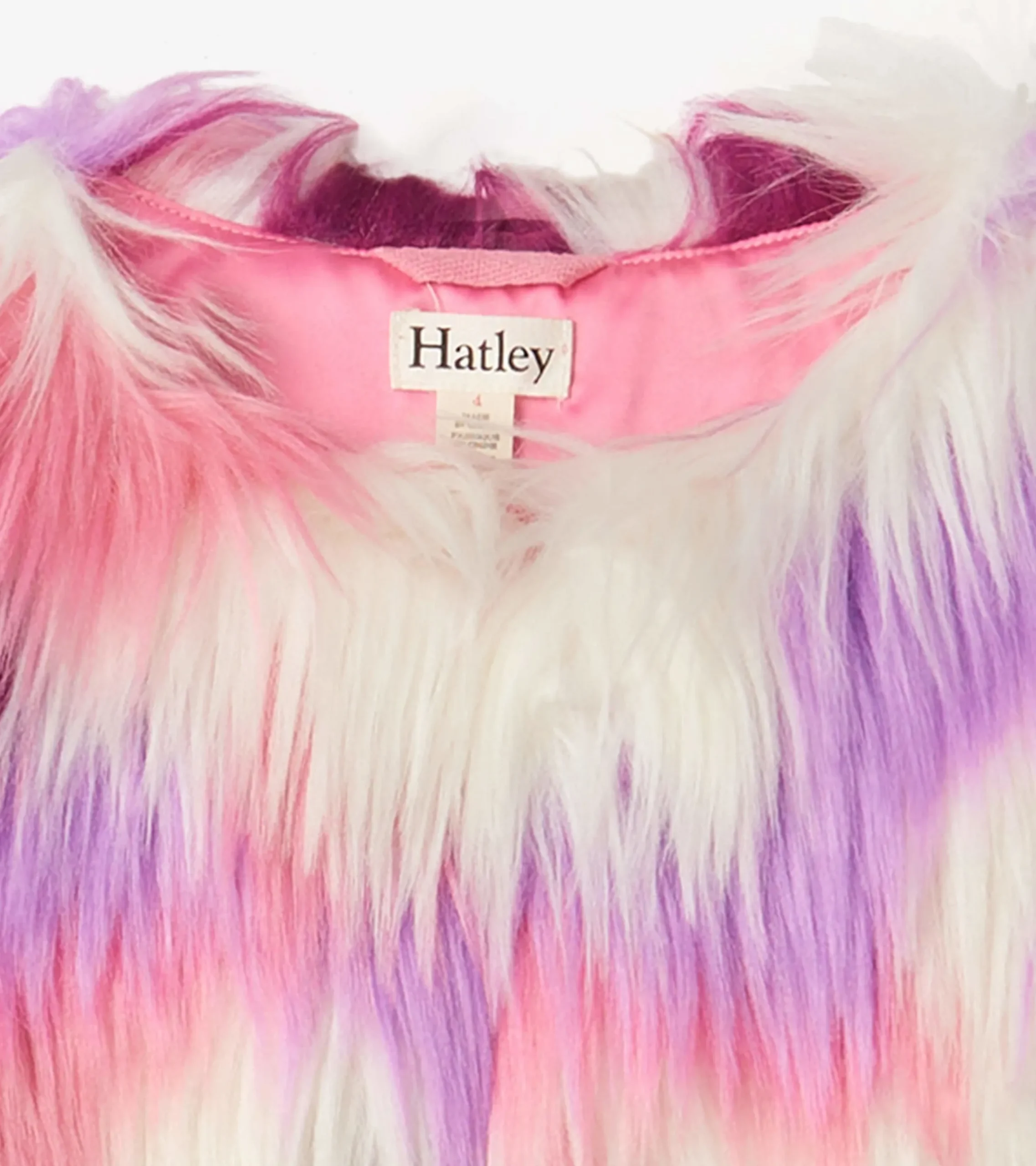 Outlet Hatley Girls Groovy Faux Fur Vest