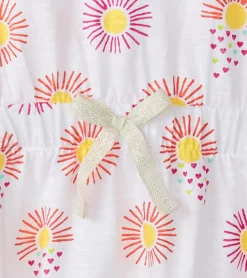 Best Hatley Girls Heart Suns Cinched Waist Dress