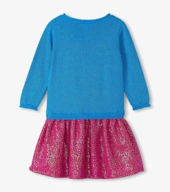 Best Hatley Girls Hearts Dropped Waist Sweater Dress