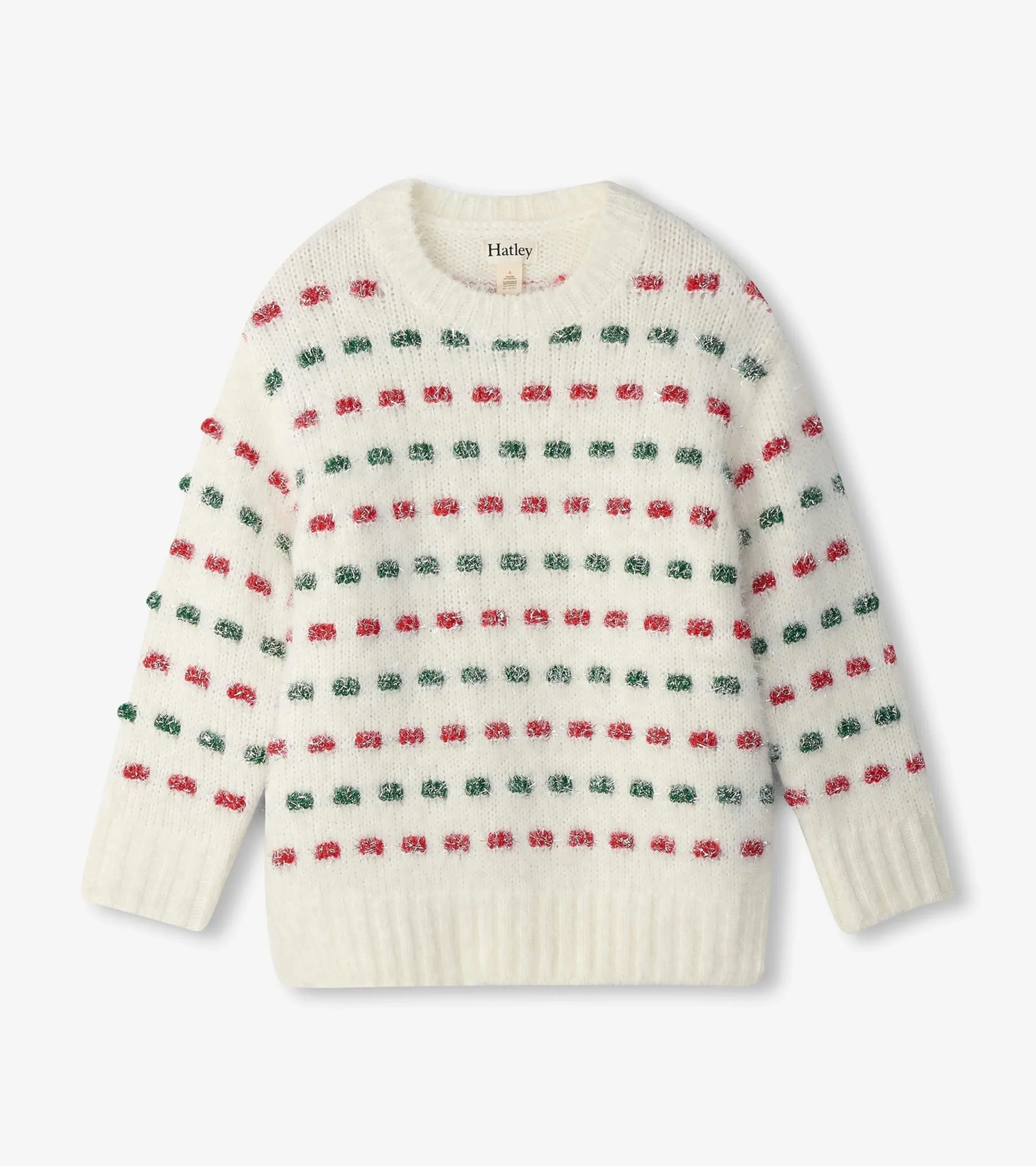 Outlet Hatley Girls Holiday Basket Weave Sweater