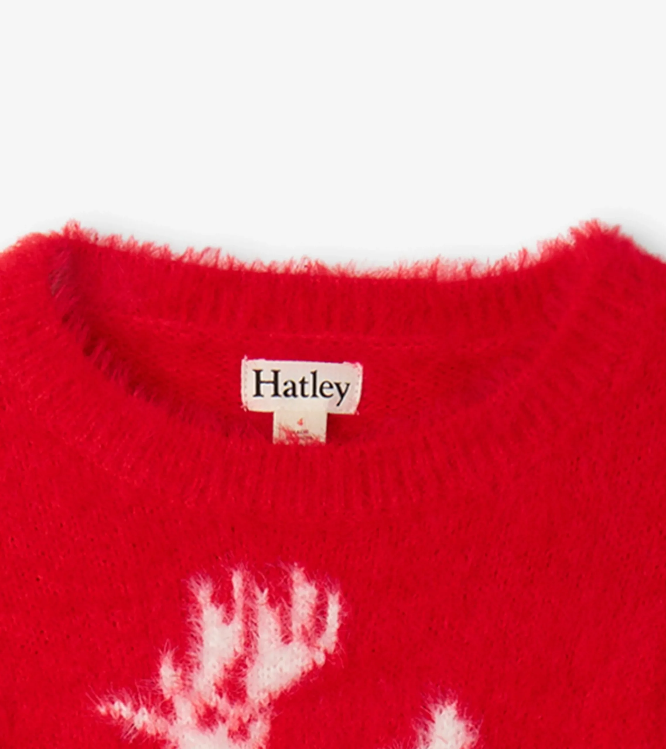 Sale Hatley Girls Holiday Deer Mix Media Dress