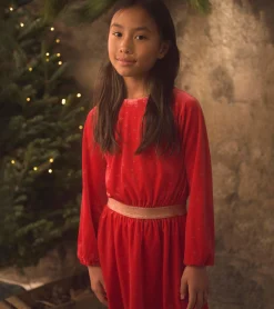 Discount Hatley Girls Holiday Stars Crushed Velour Dress