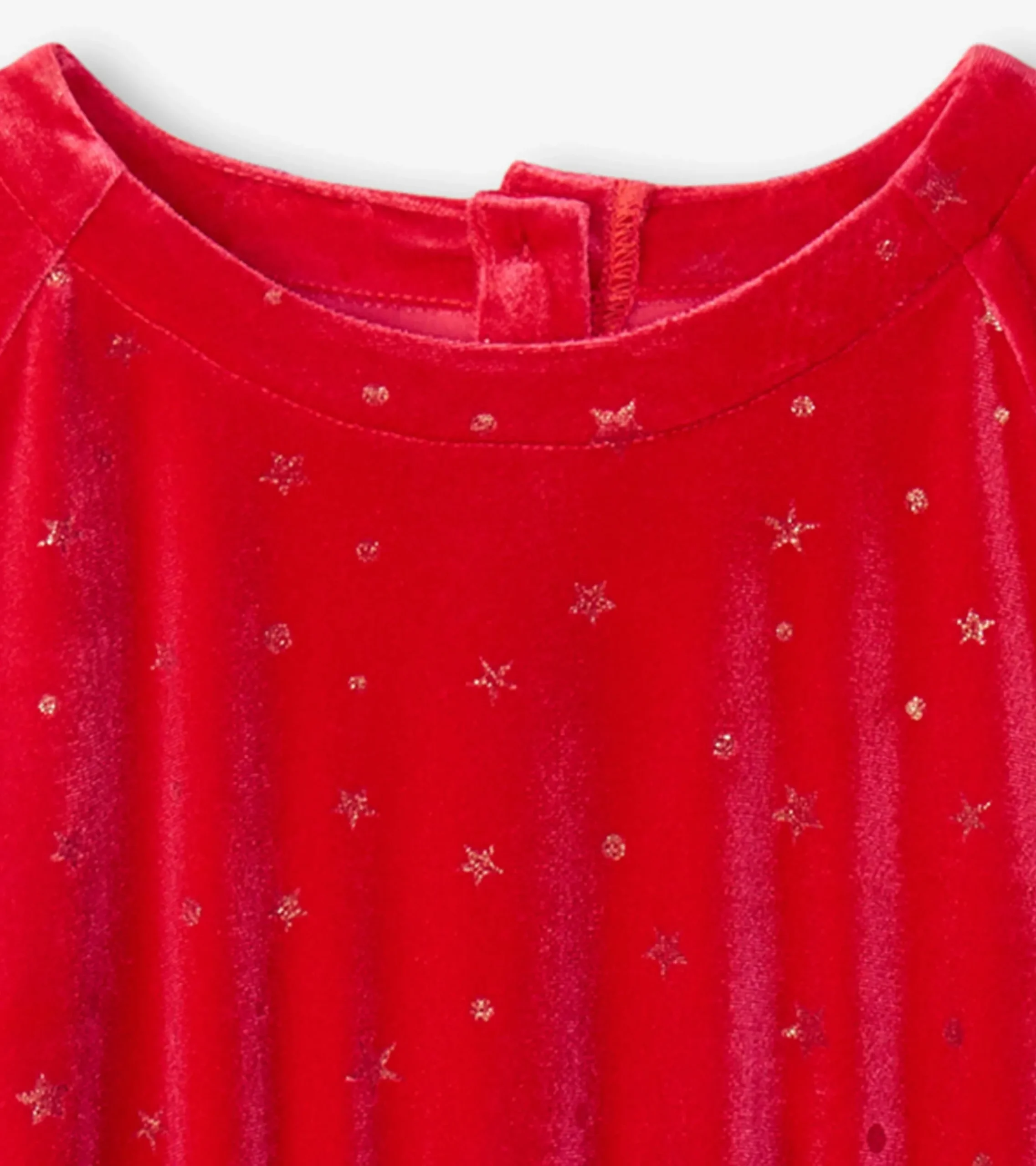 Discount Hatley Girls Holiday Stars Crushed Velour Dress