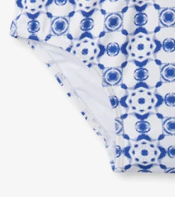 Sale Hatley Girls Kaleidoscope One-Piece Rashguard