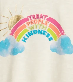 Outlet Hatley Girls Kindness Long Sleeve T-Shirt