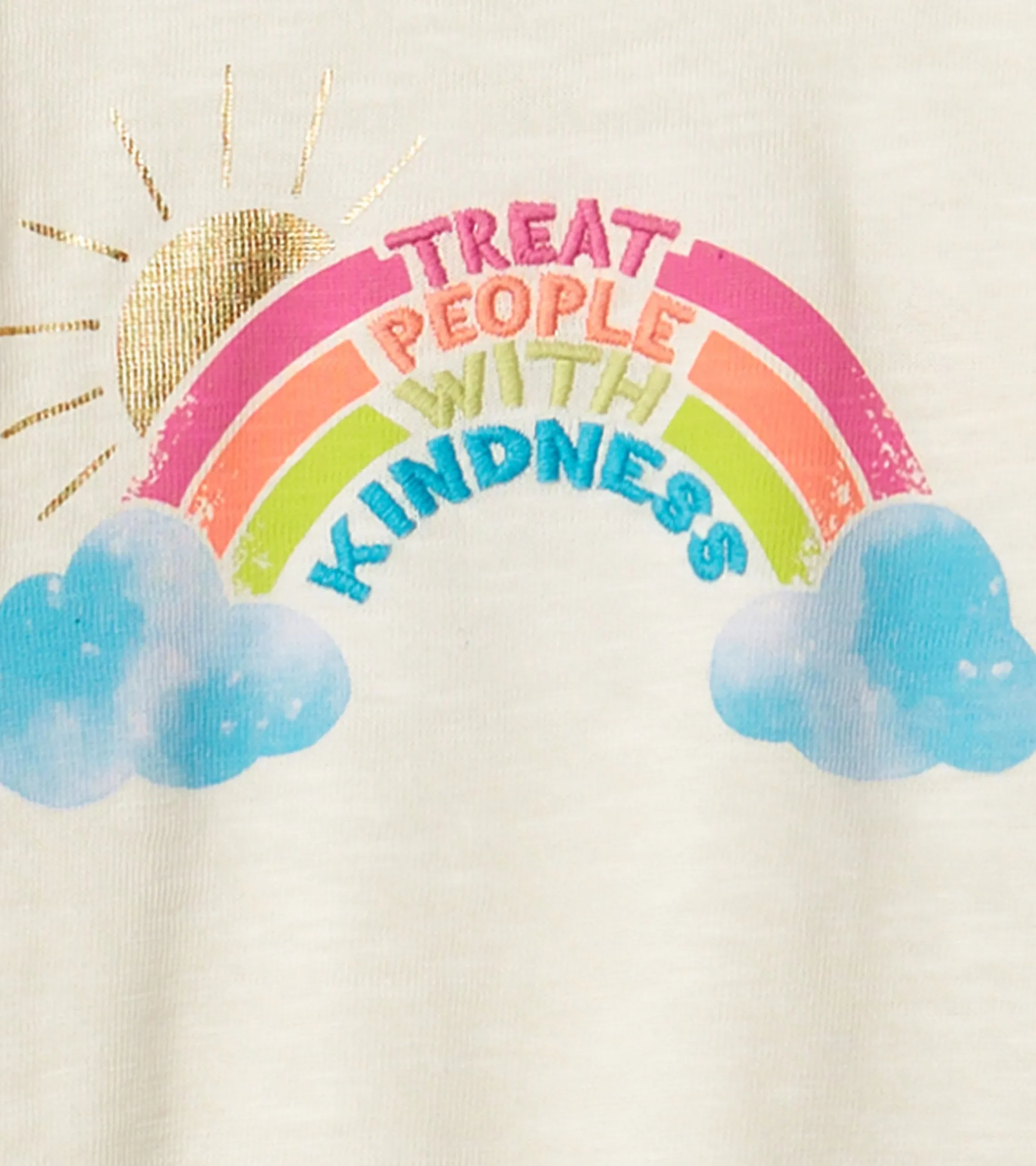 Outlet Hatley Girls Kindness Long Sleeve T-Shirt