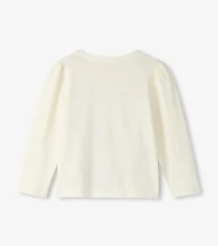 Outlet Hatley Girls Layered Hearts Long Sleeve Graphic Tee