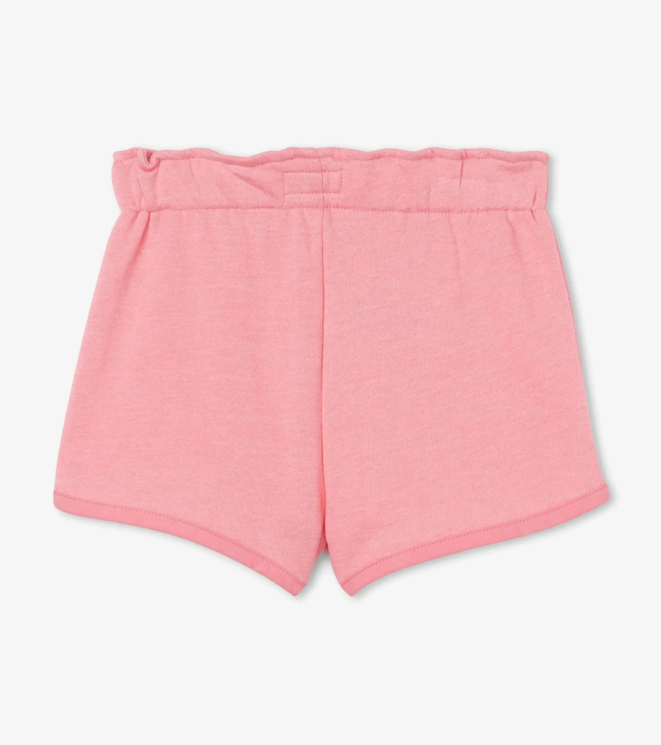 Hot Hatley Girls Light Pink Paper Bag Shorts