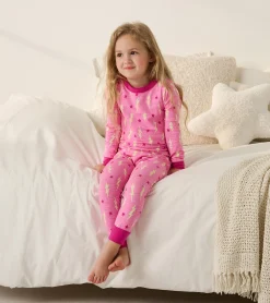 Hatley Girls Lightning Bolts & Stars Pajama Set