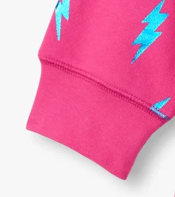 Clearance Hatley Girls Lightning Bolts Sweater Dress