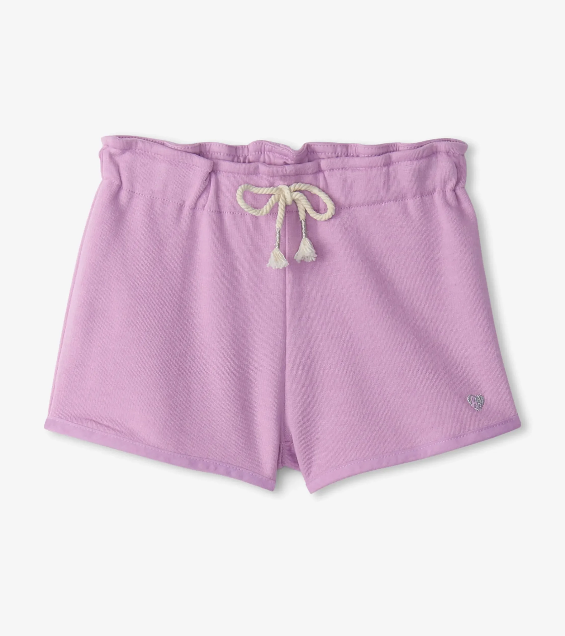 New Hatley Girls Lilac Paper Bag Shorts