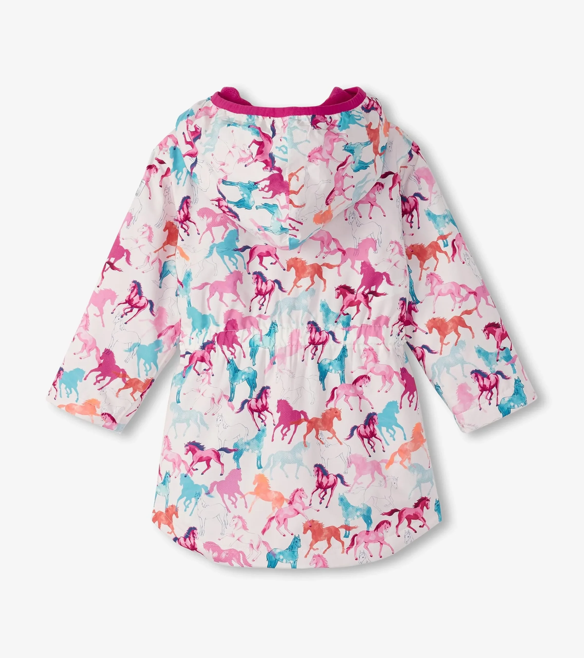 Online Hatley Girls Magical Horses Zip-Up Lightweight Rain Jacket