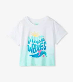 Hatley Girls Making Waves Boxy T-Shirt