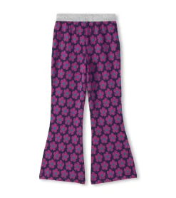 New Hatley Girls Mini Flower Fun Waist Flare Pants