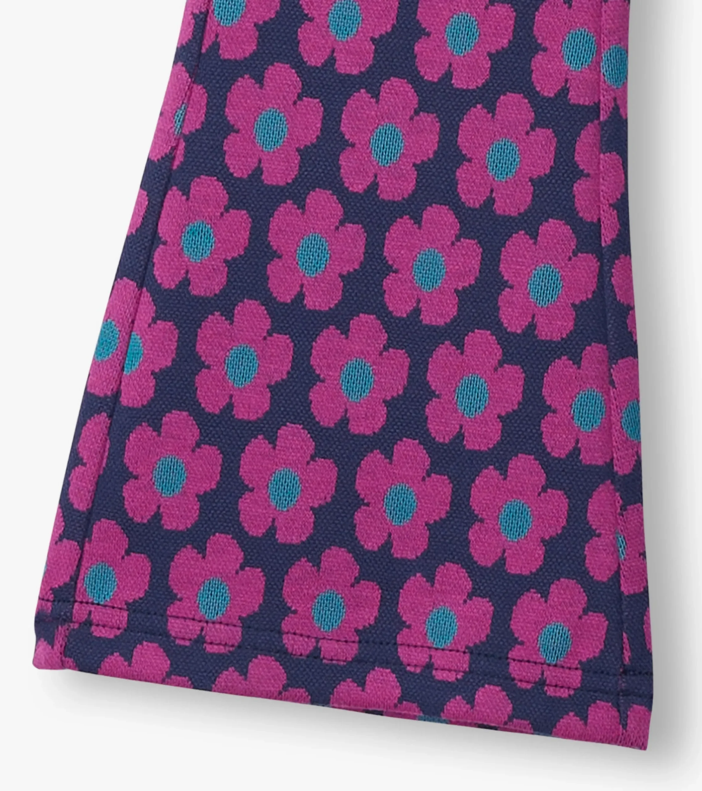 New Hatley Girls Mini Flower Fun Waist Flare Pants