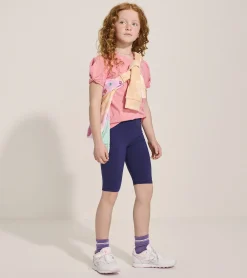 Online Hatley Girls Navy Bike Shorts