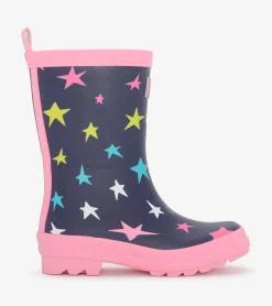 Outlet Hatley Girls Ombre Stars Matte Rain Boots