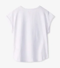 Hot Hatley Girls Painted Butterfly Relaxed T-Shirt
