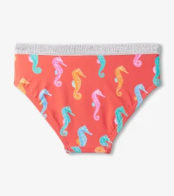 Best Hatley Girls Painted Sea Horse Tankini Set