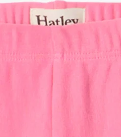 Hatley Girls Pink Cozy Leggings
