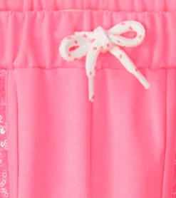 Hot Hatley Girls Pink Neon Track Pants