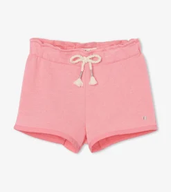Discount Hatley Girls Pink Paper Bag Shorts