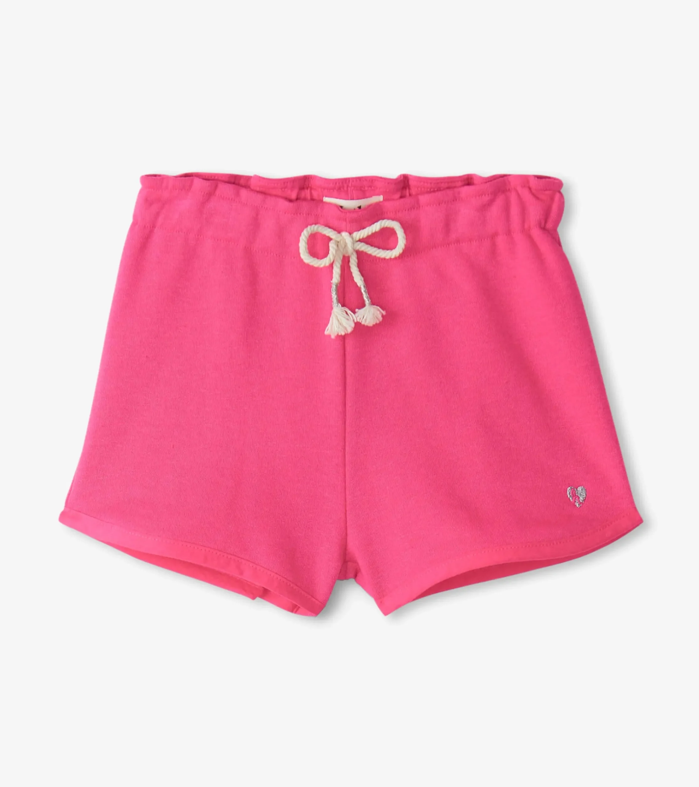 New Hatley Girls Pink Paper Bag Shorts