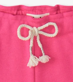 New Hatley Girls Pink Paper Bag Shorts