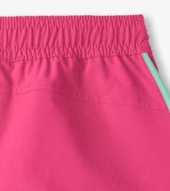 Hatley Girls Pink Quick Dry Shorts