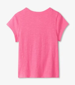 Best Hatley Girls Pretty Cheetah Graphic Tee