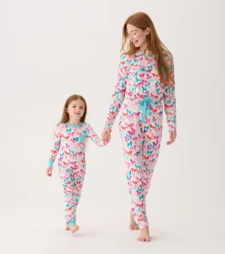 Hot Hatley Girls Pretty Horses Bamboo Pajama Set