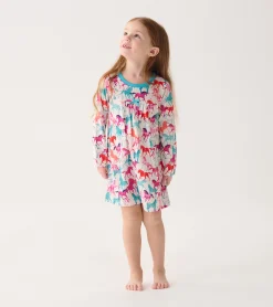 Outlet Hatley Girls Pretty Horses Nightgown