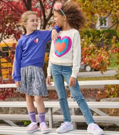 Best Hatley Girls Pretty Patches Stretch Jeans