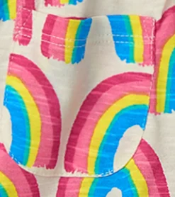 Outlet Hatley Girls Pretty Rainbows Drop Waist Dress