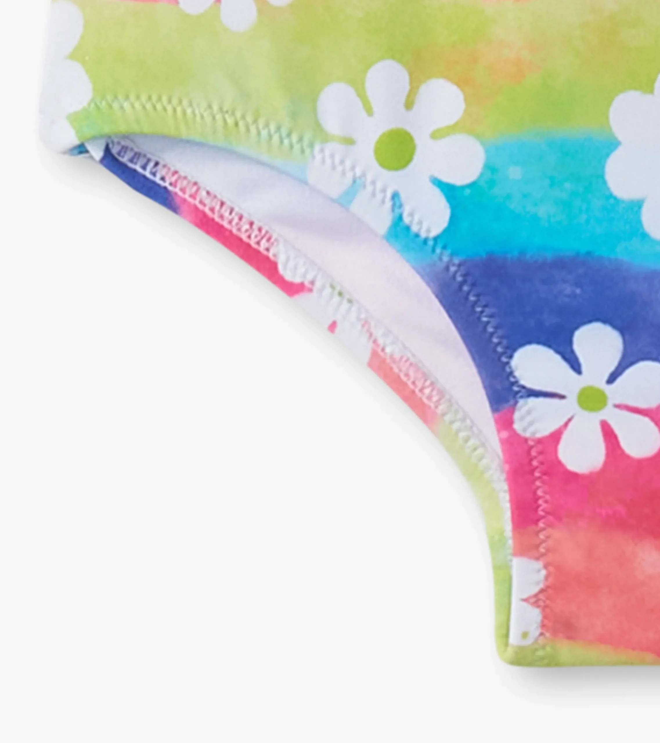 Hot Hatley Girls Rainbow Flower Gathered Swimsuit