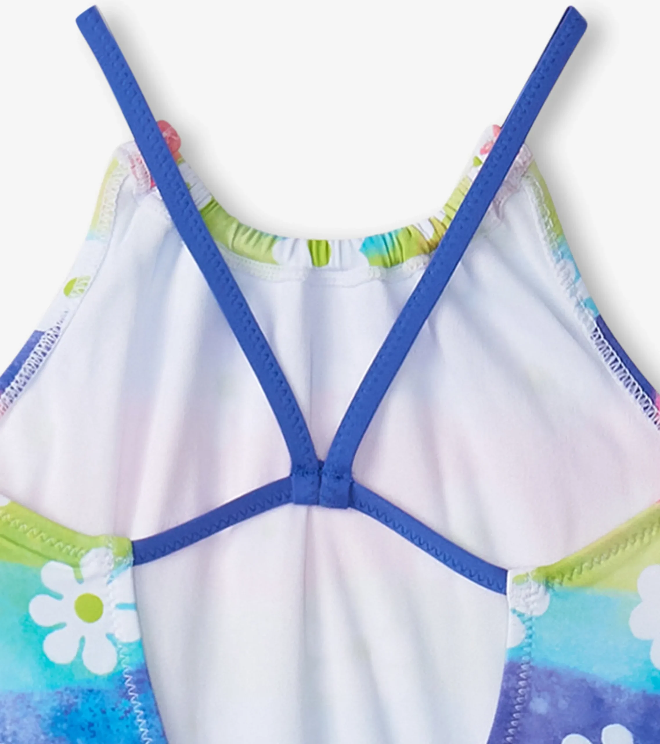Hot Hatley Girls Rainbow Flower Gathered Swimsuit