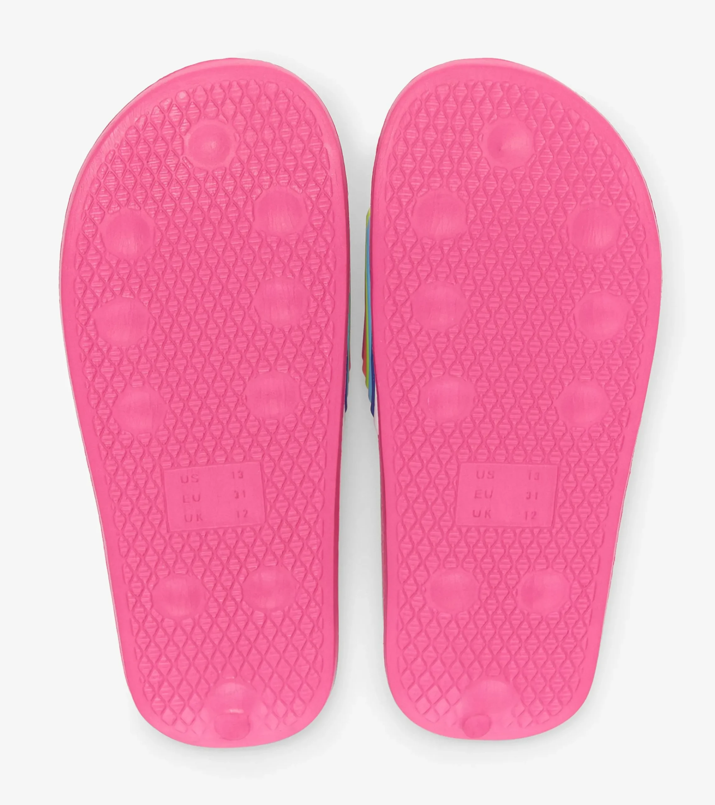 Sale Hatley Girls Rainbow Heart Slides