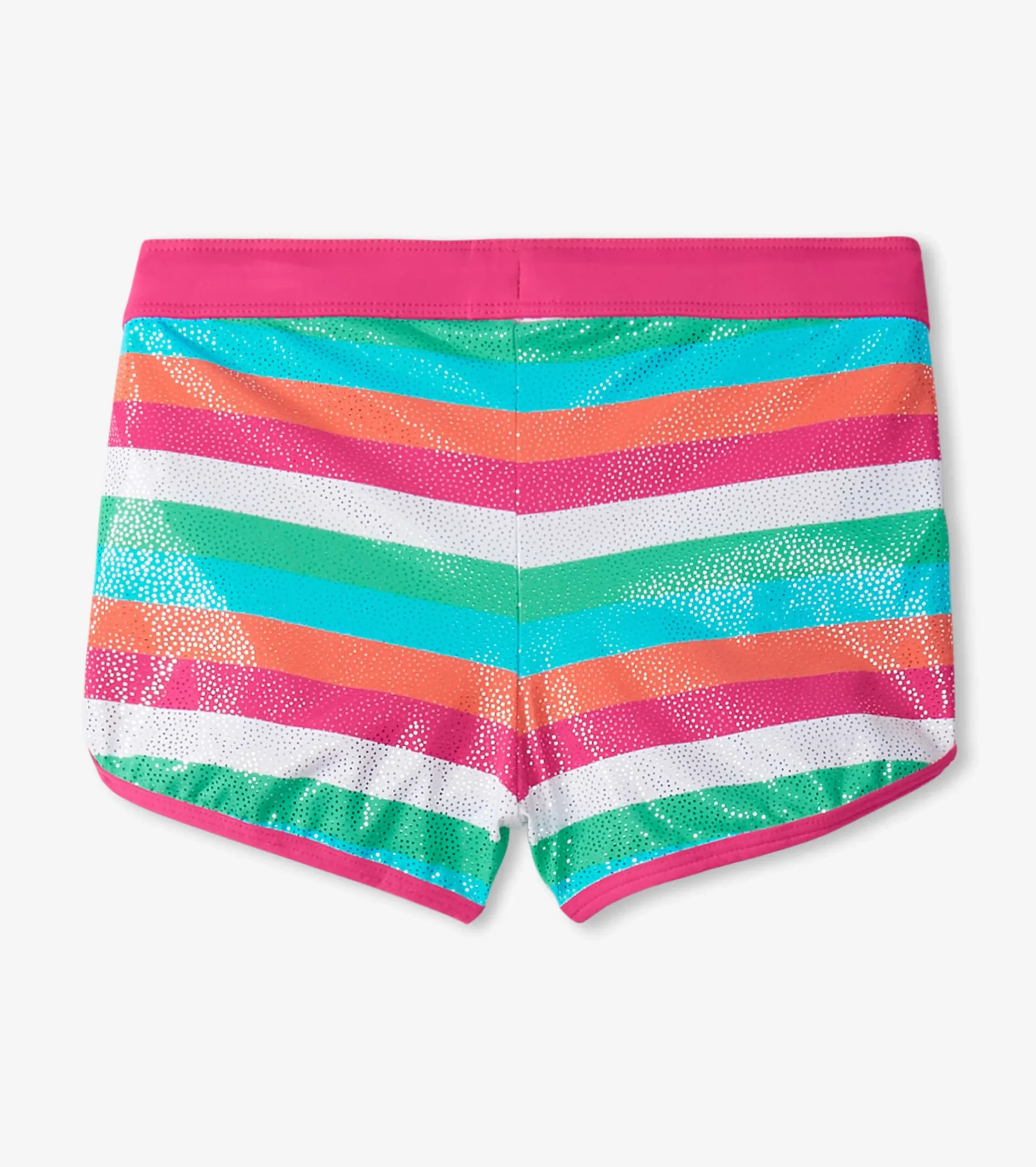 Clearance Hatley Girls Rainbow Palm Swim Shorts