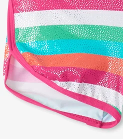 Clearance Hatley Girls Rainbow Palm Swim Shorts