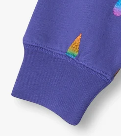 Sale Hatley Girls Rainbow Raindrops Sweater Dress