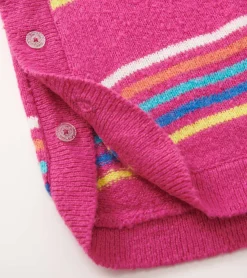 Hatley Girls Rainbow Stripes Sweater Tunic