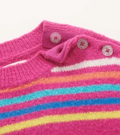 Hatley Girls Rainbow Stripes Sweater Tunic