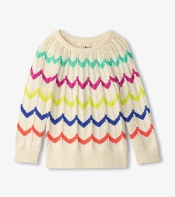 Sale Hatley Girls Rainbow Sweater