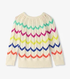 Sale Hatley Girls Rainbow Sweater
