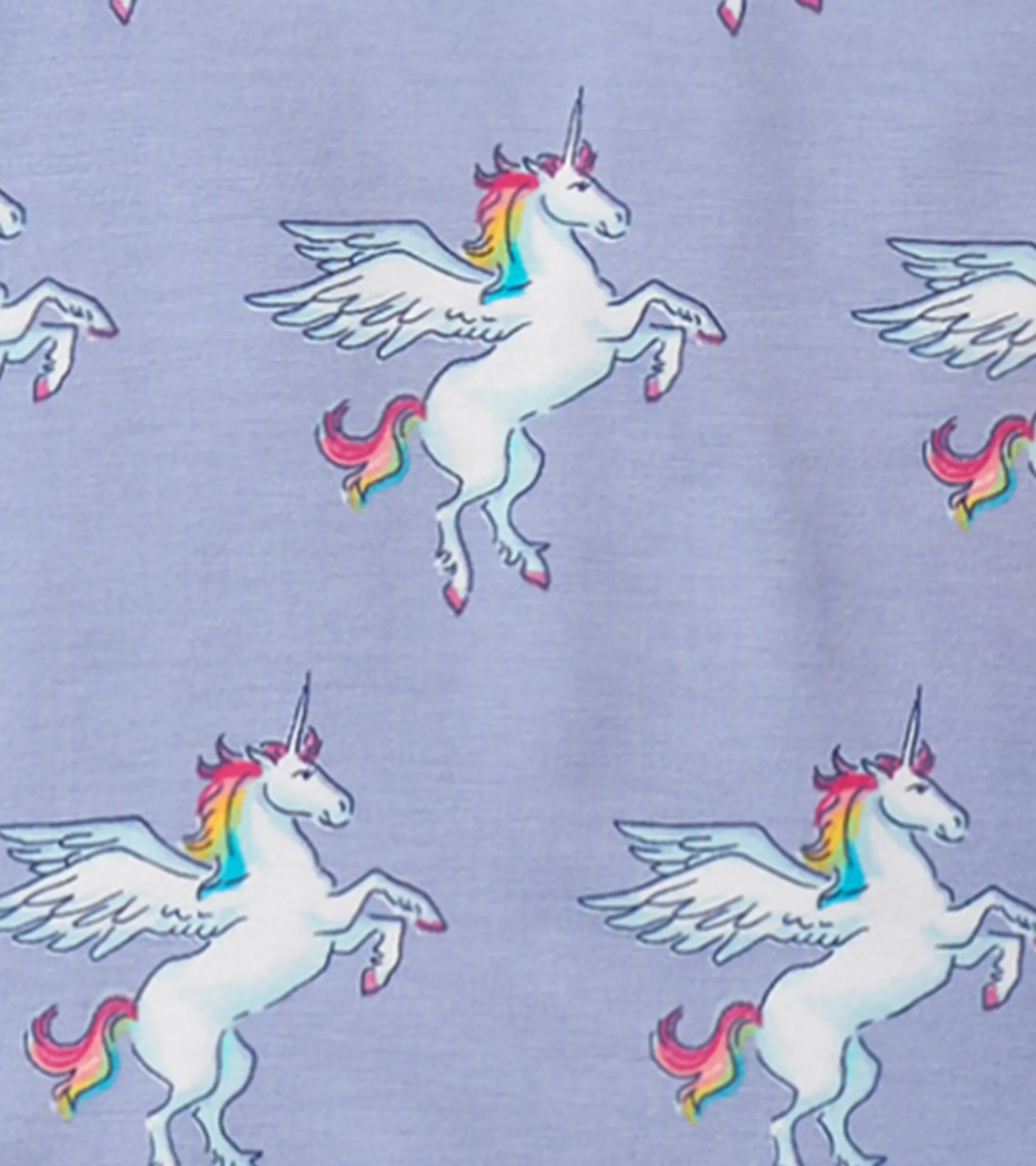 Sale Hatley Girls Rainbow Unicorn Bamboo Pajama Set