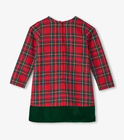 Discount Hatley Girls Red Plaid A-Line Dress