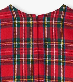 Discount Hatley Girls Red Plaid A-Line Dress