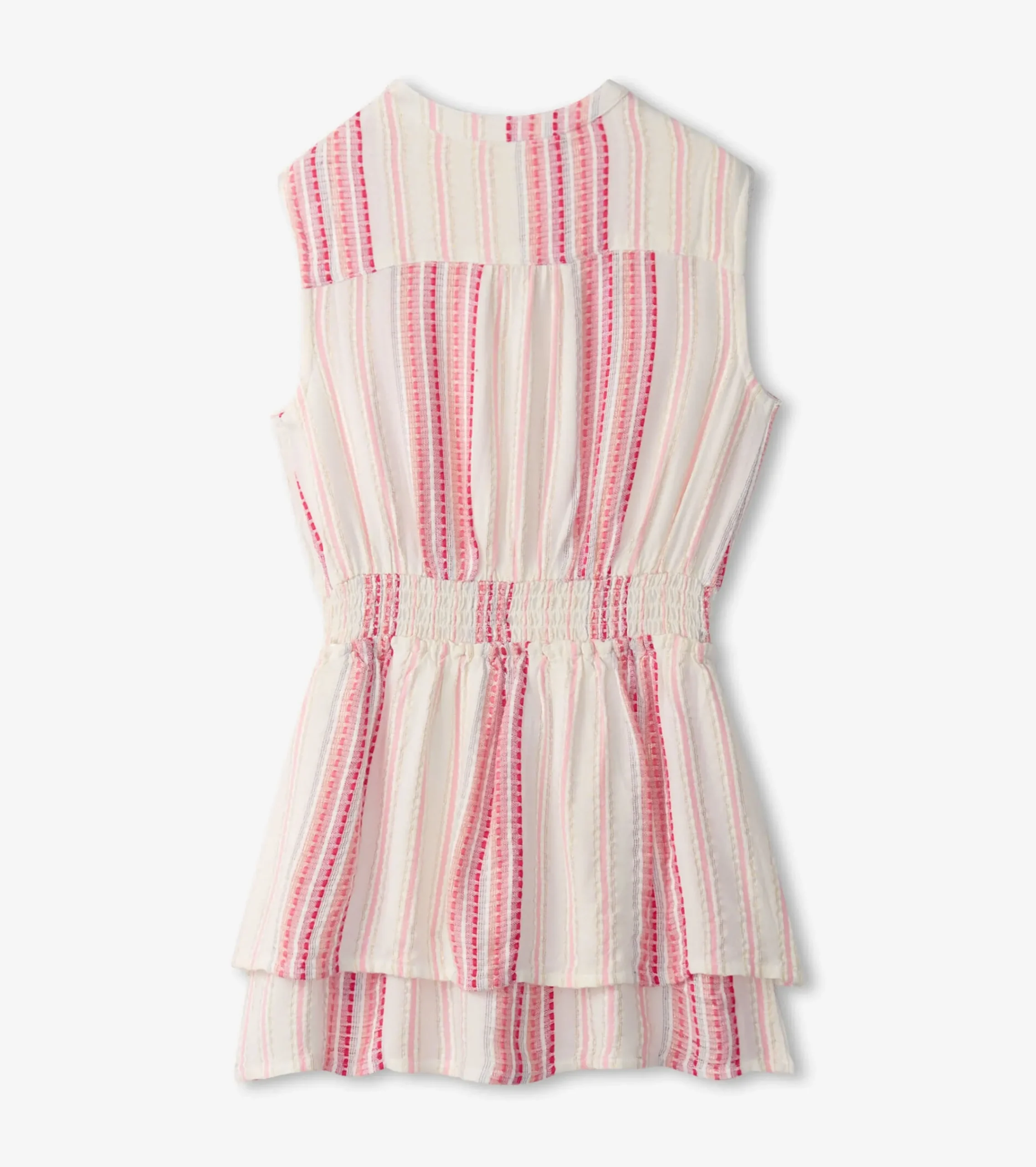 Best Hatley Girls Ribbon Stripe Smocked Waist Dress