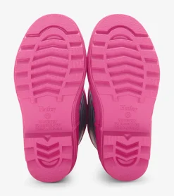 Best Hatley Girls Rose Violet Stripes Matte Rain Boots